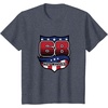 image:imageHot Wheels  4th of July 68 TShirtHeather Blue