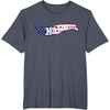 image:imageHot Wheels  4th of July Americana Logo TShirtHeather Blue