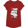image:imageHot Wheels  Built for Speed Comic Panels TShirtCranberry Red