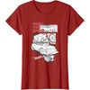 image:imageHot Wheels  Built for Speed Comic Panels TShirtCranberry Red