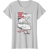 image:imageHot Wheels  Built for Speed Comic Panels TShirtSilver Grey