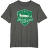 image:imageHot Wheels  Class of 1968 Badge TShirtAsphalt Grey