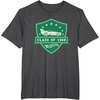 image:imageHot Wheels  Class of 1968 Badge TShirtDark Heather Grey
