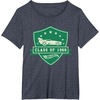 image:imageHot Wheels  Class of 1968 Badge TShirtHeather Blue