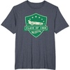 image:imageHot Wheels  Class of 1968 Badge TShirtHeather Blue