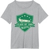 image:imageHot Wheels  Class of 1968 Badge TShirtHeather Grey