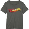 image:imageHot Wheels  Comic Book Fire Logo TShirtAsphalt Grey