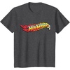 image:imageHot Wheels  Comic Book Fire Logo TShirtDark Heather Grey