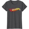 image:imageHot Wheels  Comic Book Fire Logo TShirtDark Heather Grey