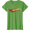 image:imageHot Wheels  Comic Book Fire Logo TShirtGrass Green
