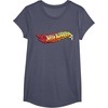 image:imageHot Wheels  Comic Book Fire Logo TShirtHeather Blue