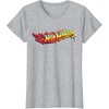 image:imageHot Wheels  Comic Book Fire Logo TShirtHeather Grey