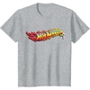 image:imageHot Wheels  Comic Book Fire Logo TShirtHeather Grey