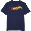 image:imageHot Wheels  Comic Book Fire Logo TShirtNavy Blue