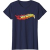 image:imageHot Wheels  Comic Book Fire Logo TShirtNavy Blue