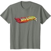 image:imageHot Wheels  Comic Book Fire Logo TShirtOlive Heather