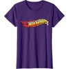 image:imageHot Wheels  Comic Book Fire Logo TShirtPurple