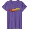 image:imageHot Wheels  Comic Book Fire Logo TShirtPurple Heather