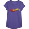 image:imageHot Wheels  Comic Book Fire Logo TShirtPurple Heather
