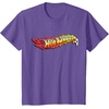 image:imageHot Wheels  Comic Book Fire Logo TShirtPurple Heather