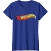 image:imageHot Wheels  Comic Book Fire Logo TShirtRoyal Blue