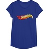image:imageHot Wheels  Comic Book Fire Logo TShirtRoyal Blue