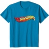 image:imageHot Wheels  Comic Book Fire Logo TShirtSapphire Blue