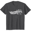 image:imageHot Wheels  Engine Logo TShirtDark Heather Grey