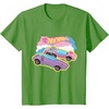 image:imageHot Wheels  Go Higher Faster Bigger TShirtGrass Green
