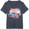 image:imageHot Wheels  Go Higher Faster Bigger TShirtHeather Blue