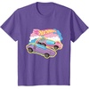 image:imageHot Wheels  Go Higher Faster Bigger TShirtPurple Heather