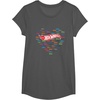 image:imageHot Wheels  Heart Shape TShirtAsphalt Grey