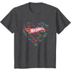 image:imageHot Wheels  Heart Shape TShirtDark Heather Grey