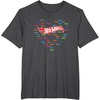 image:imageHot Wheels  Heart Shape TShirtDark Heather Grey