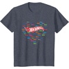 image:imageHot Wheels  Heart Shape TShirtHeather Blue