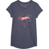 image:imageHot Wheels  Heart Shape TShirtHeather Blue
