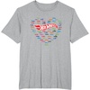 image:imageHot Wheels  Heart Shape TShirtHeather Grey