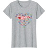 image:imageHot Wheels  Heart Shape TShirtHeather Grey