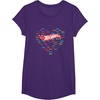 image:imageHot Wheels  Heart Shape TShirtPurple