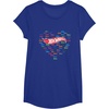 image:imageHot Wheels  Heart Shape TShirtRoyal Blue