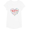 image:imageHot Wheels  Heart Shape TShirtWhite