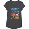 image:imageHot Wheels  Its Not The Same Without The Flame TShirtDark Heather Grey