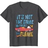 image:imageHot Wheels  Its Not The Same Without The Flame TShirtDark Heather Grey