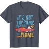 image:imageHot Wheels  Its Not The Same Without The Flame TShirtHeather Blue