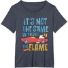 image:imageHot Wheels  Its Not The Same Without The Flame TShirtHeather Blue