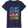 image:imageHot Wheels  Its Not The Same Without The Flame TShirtNavy Blue