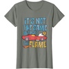 image:imageHot Wheels  Its Not The Same Without The Flame TShirtOlive Heather