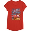 image:imageHot Wheels  Its Not The Same Without The Flame TShirtRed