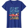 image:imageHot Wheels  Its Not The Same Without The Flame TShirtRoyal Blue