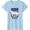 image:imageHot Wheels  Patriotic American Flag 4th of July TShirtBaby Blue